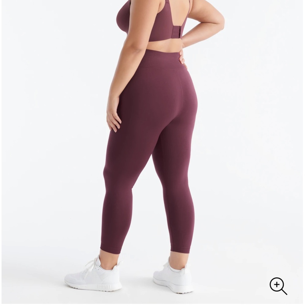 Knix seamless legging - dark cherry- like new